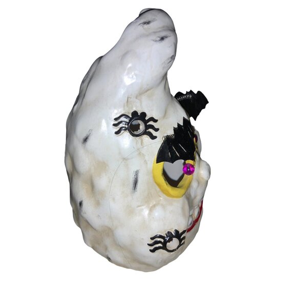 Halloween Ghost Head Candle Holder Seasonal Decor - Picture 5 of 12